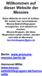 Mobile Screenshot of messie-selbsthilfegruppen.de